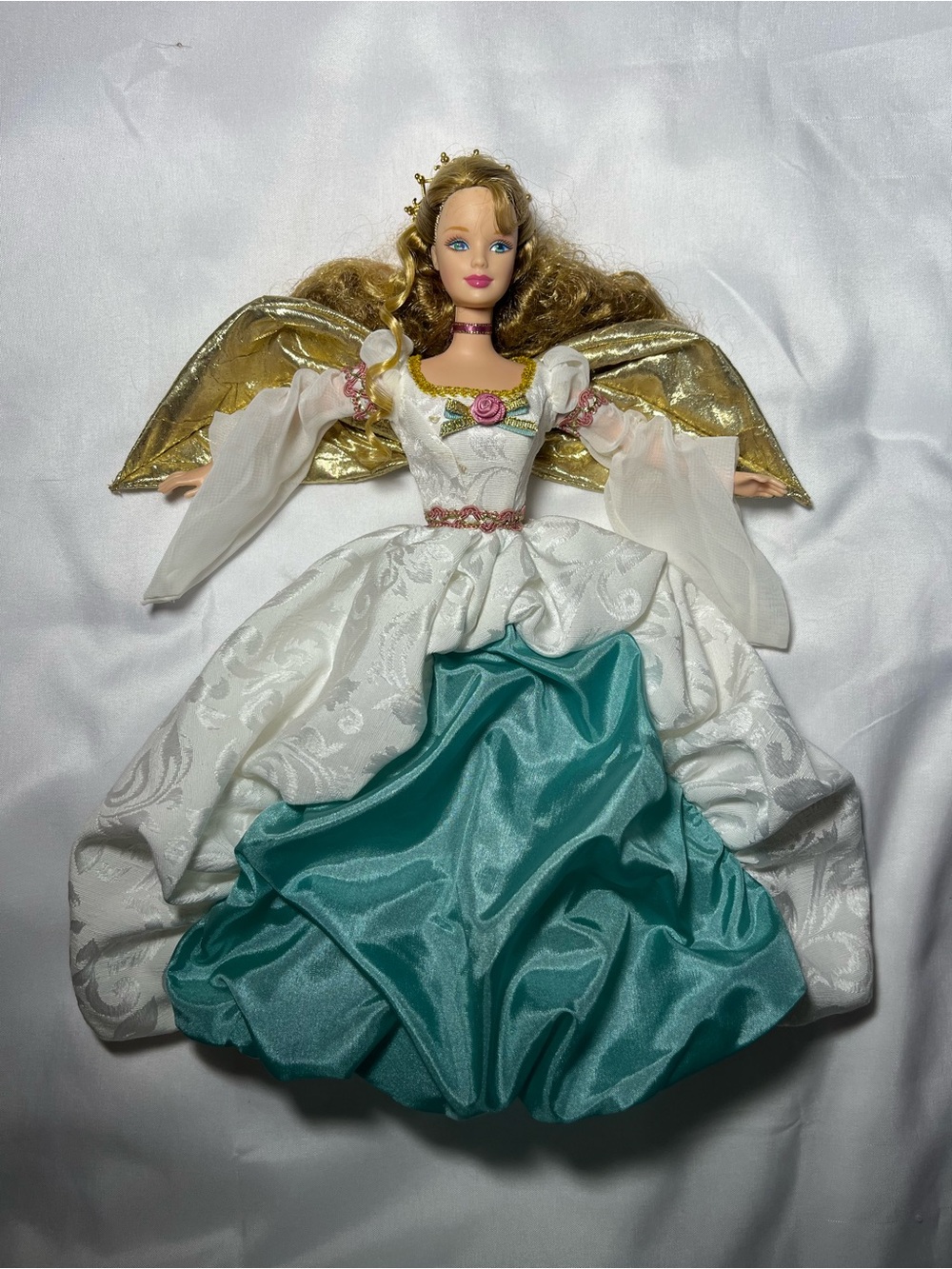 Barbie Angel of Joy Doll 1998 Mattel Vintage Collectible Wings Outfit No Shoes